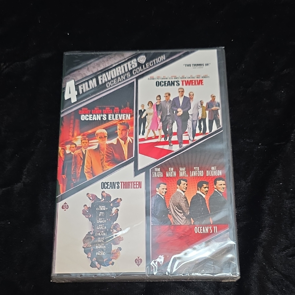 Warner Bros. 4 Film Favorites DVD Set‎ - Red and Black